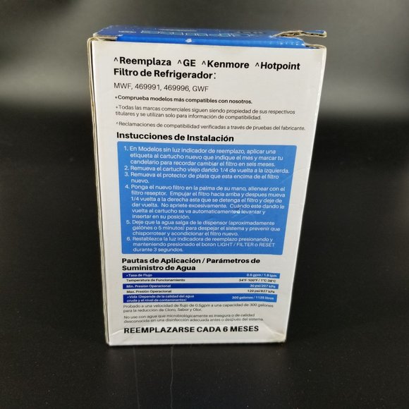 Ice Pure Refrigerator Fridge Water Filter RWF0600A MWF 469991 469996 GWF 202005 - Picture 6 of 8